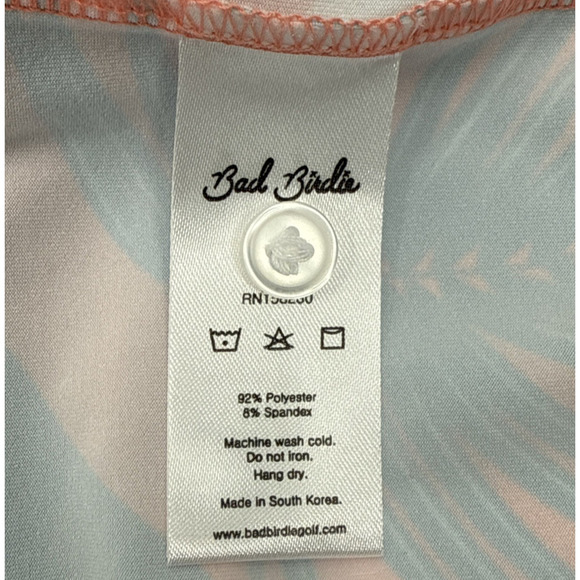 Bad Birdie Polo Mens Medium Riviera Golf - Picture 6 of 7
